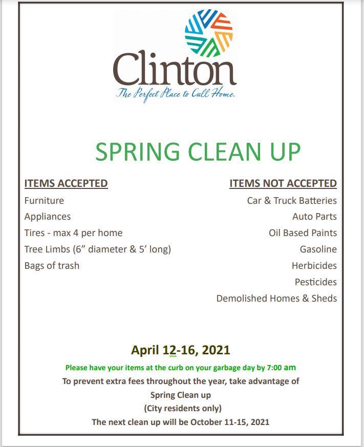 2021 Spring Clean up